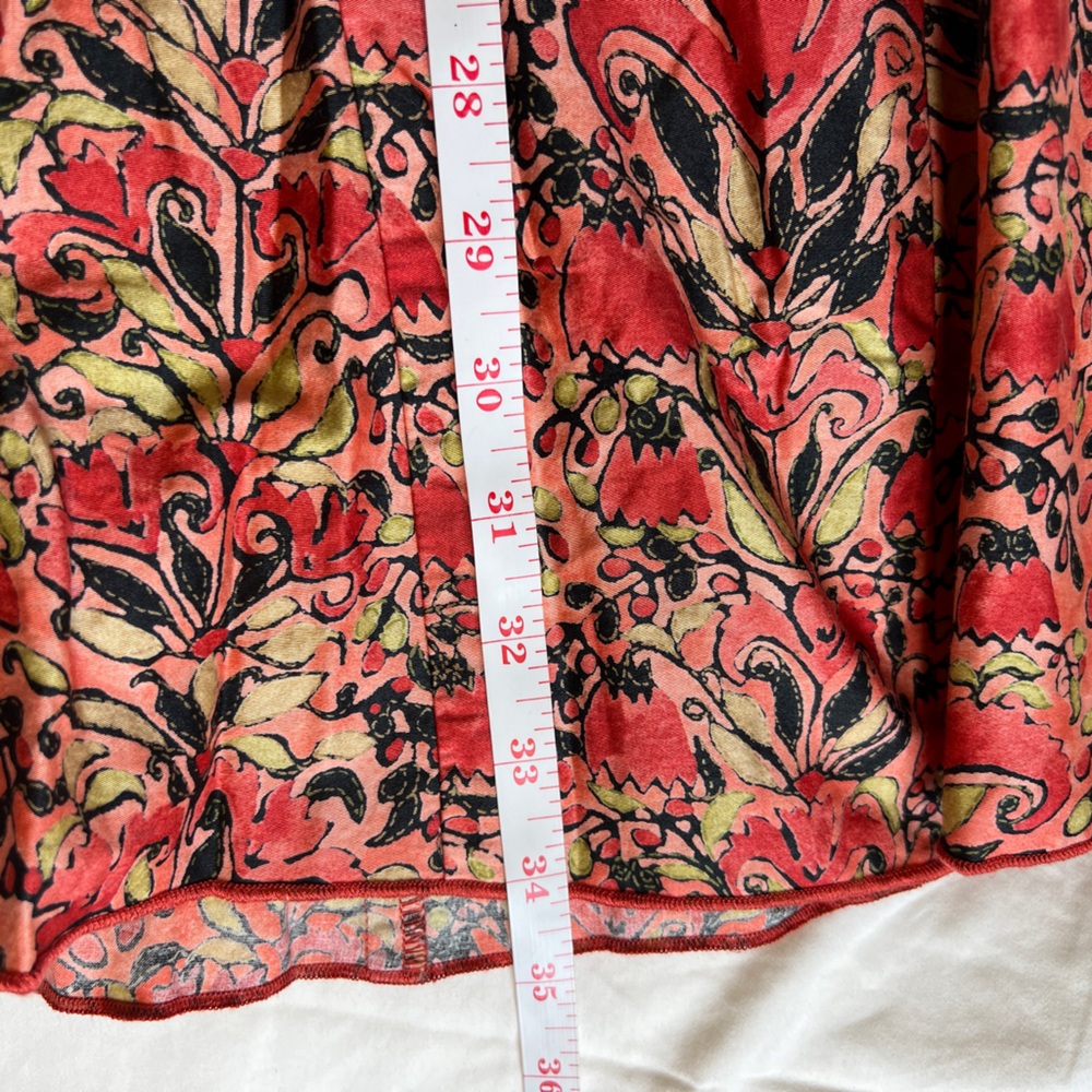 Peruvian Connection Multi Colored Patterned Pleat… - image 7